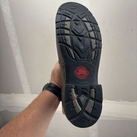 Justin Mens Work Boots Superintendent Round Toe Leather Size 13 D WK4660 Excelle - Picture 7 of 10